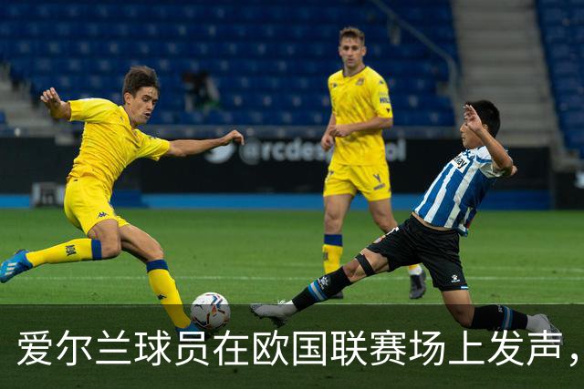 爱尔兰球员在欧国联赛场上发声，黑袖标传递支持